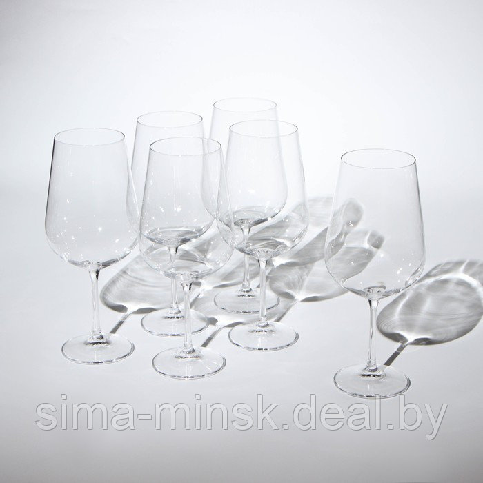 Набор бокалов для вина Strix, 850 мл, 6 шт - фото 1 - id-p210193725