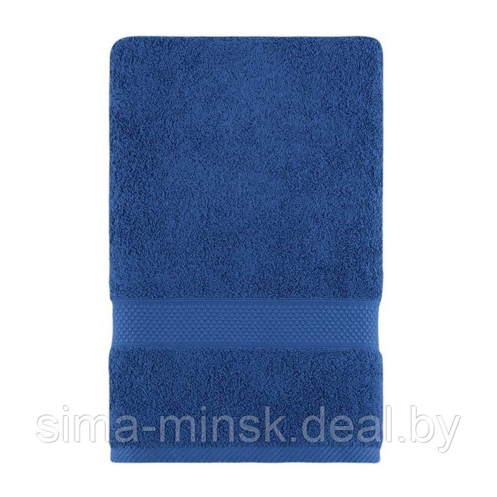 Полотенце, размер 70x140 см, цвет темно-синий - фото 2 - id-p210198587