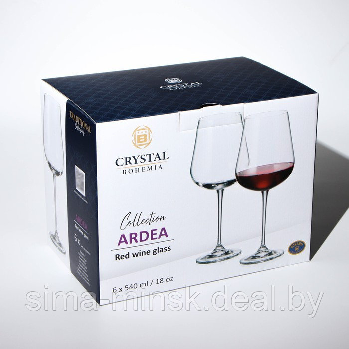 Набор бокалов для вина Ardea, 540 мл, 6 шт - фото 4 - id-p210193745