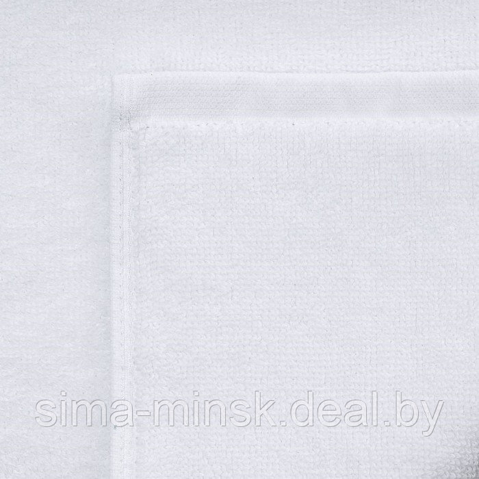 Полотенце махровое «Синус», размер 50х70 см, цвет отбеленный - фото 2 - id-p210197892