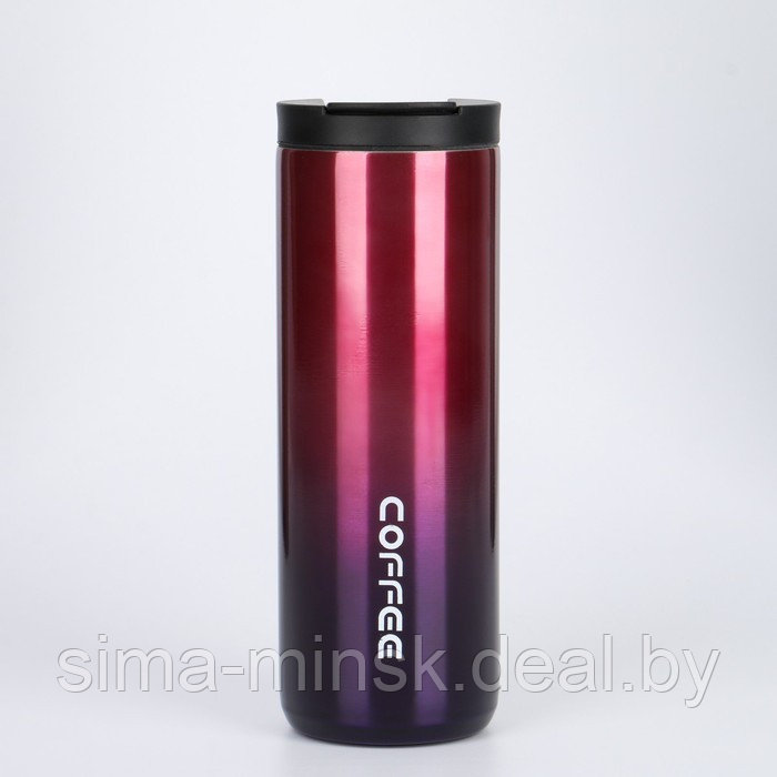 Термокружка, серия: Coffee, 500 мл, сохраняет тепло 8 ч, розовая - фото 1 - id-p210194692
