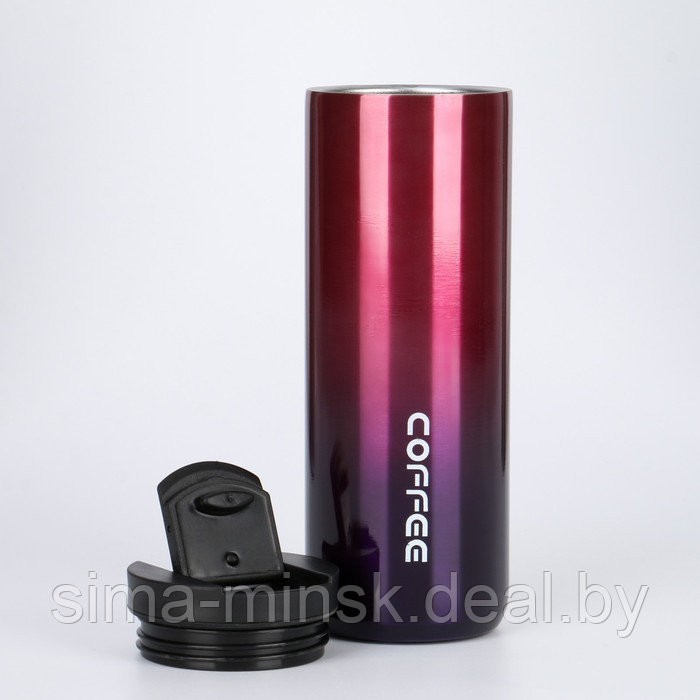 Термокружка, серия: Coffee, 500 мл, сохраняет тепло 8 ч, розовая - фото 2 - id-p210194692