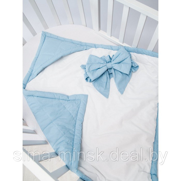 Одеяло на выписку Lullaby, цвет голубой - фото 1 - id-p210196489