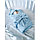 Одеяло на выписку Lullaby, цвет голубой, фото 4