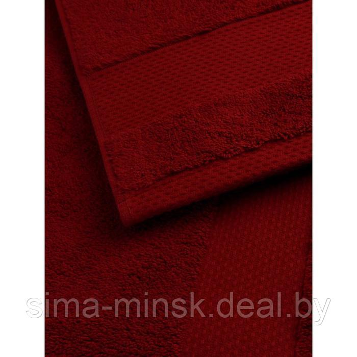 Полотенце махровое Judy, размер 50х90 см, цвет бордовый - фото 2 - id-p210198701