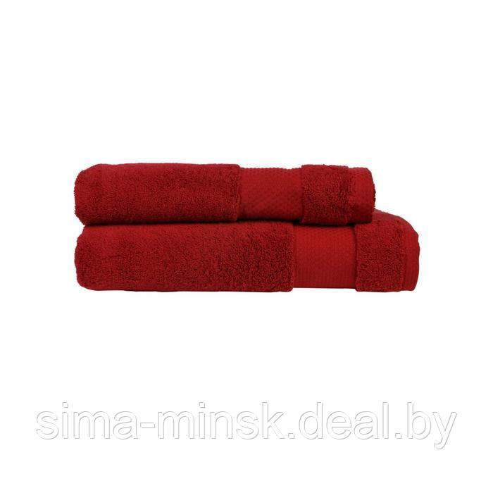 Полотенце махровое Judy, размер 50х90 см, цвет бордовый - фото 3 - id-p210198701