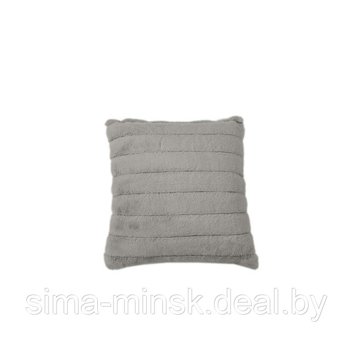 Наволочка «Анабель», размер 45x45 см, цвет серый - фото 1 - id-p210195234