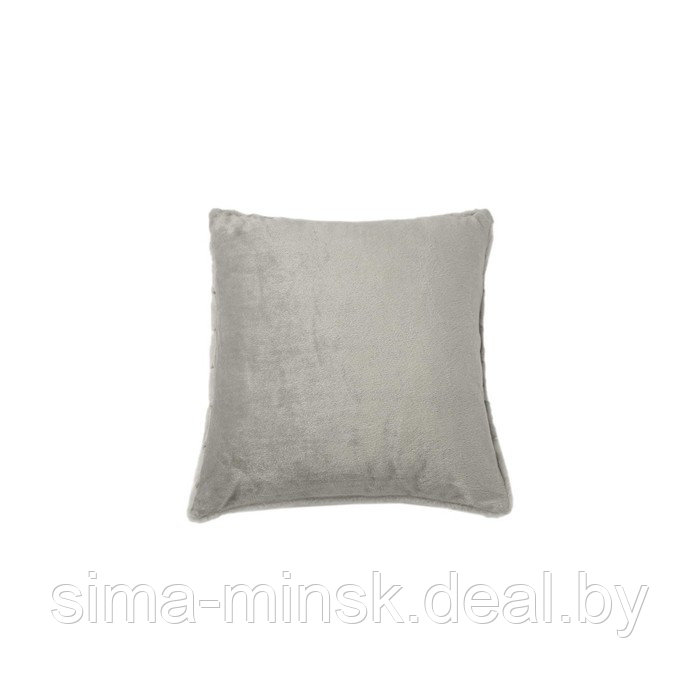 Наволочка «Анабель», размер 45x45 см, цвет серый - фото 2 - id-p210195234
