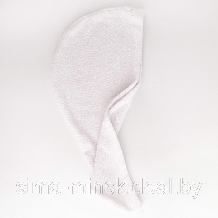 Полотенце для сушки волос Beatrice, размер 26х58см, цвет белый - фото 2 - id-p210198783