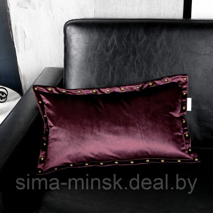 Наволочка «Людвиг», размер 30x50 см, цвет фиолетовый - фото 1 - id-p210195270