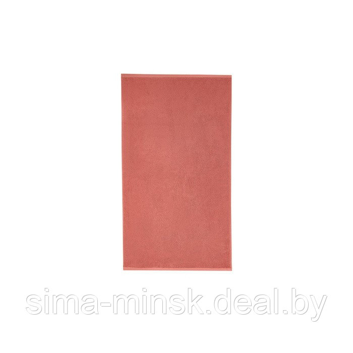 Полотенце махровое Preston, размер 50х90 см, цвет коралловый - фото 2 - id-p210198809