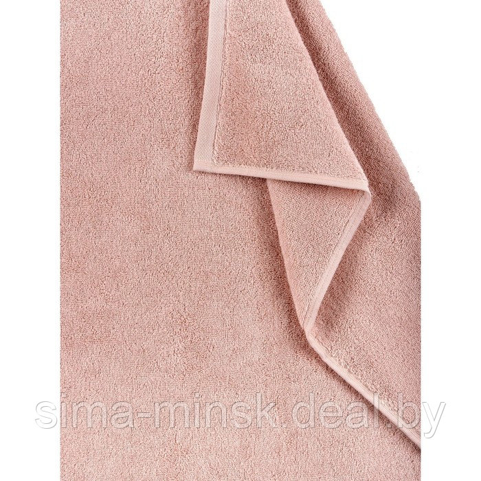 Полотенце махровое Preston, размер 30х50 см, цвет розовый - фото 3 - id-p210198096