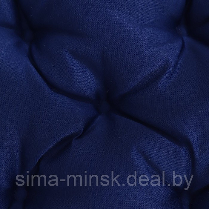 Набор подушек для стула непромокаемых, 40х40см 2 шт, цвет тёмно-синий, файберфлекс, грета 20%, пэ - фото 2 - id-p210195387