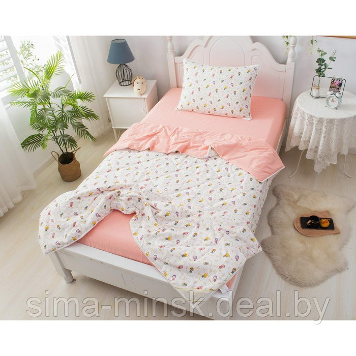 Комплект детский с одеялом «Зверушки», размер 160х220 см, 160х230 см, 50х70 см - фото 3 - id-p210195965