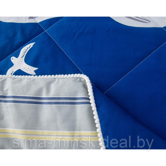 Комплект детский с одеялом «Маяки», размер 160х220 см, 160х230 см, 50х70 см - фото 4 - id-p210195974