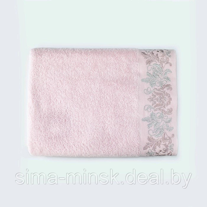 Полотенце Mia, размер 70х140 см, цвет розовый - фото 1 - id-p210198974