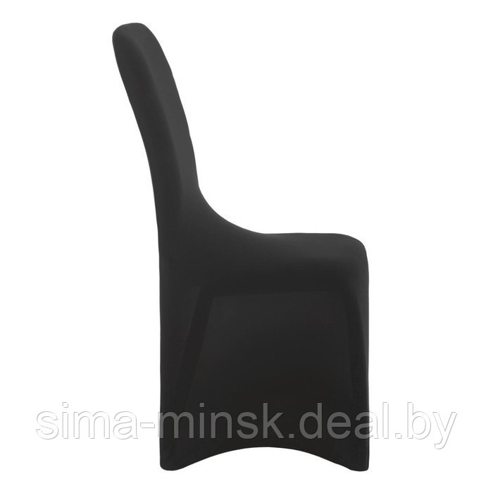 Чехол свадебный на стул, чёрный, размер 100х40см - фото 2 - id-p210195442