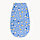 Пеленка-кокон на липучках, рост 50-62 см, кулирка, цвет голубой, принт микс, фото 4