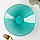 Салатник стеклянный «Фьюжн», 600 мл, d=20,5 см, цвет изумрудный, фото 2