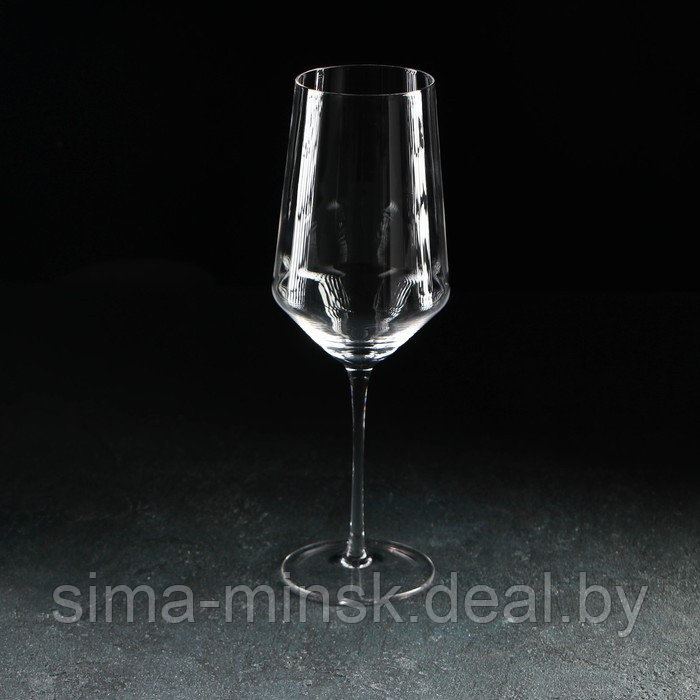 Бокал стеклянный для вина Magistro «Густав», 450 мл - фото 2 - id-p210193355