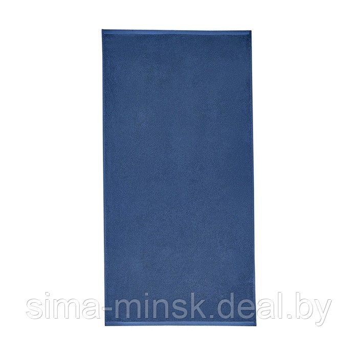 Полотенце махровое Diamond, размер 70х140 см, цвет синий - фото 3 - id-p210199312