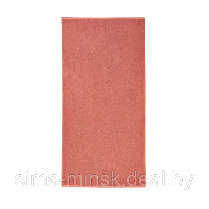Полотенце махровое Preston, размер 70х140 см, цвет коралловый - фото 2 - id-p210199315
