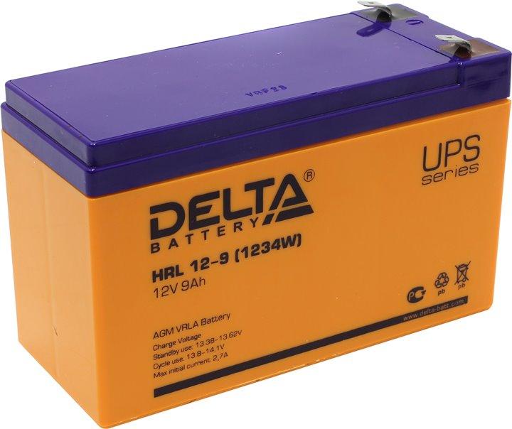 Аккумулятор Delta HRL 12-9(X) (12V, 9Ah) для UPS