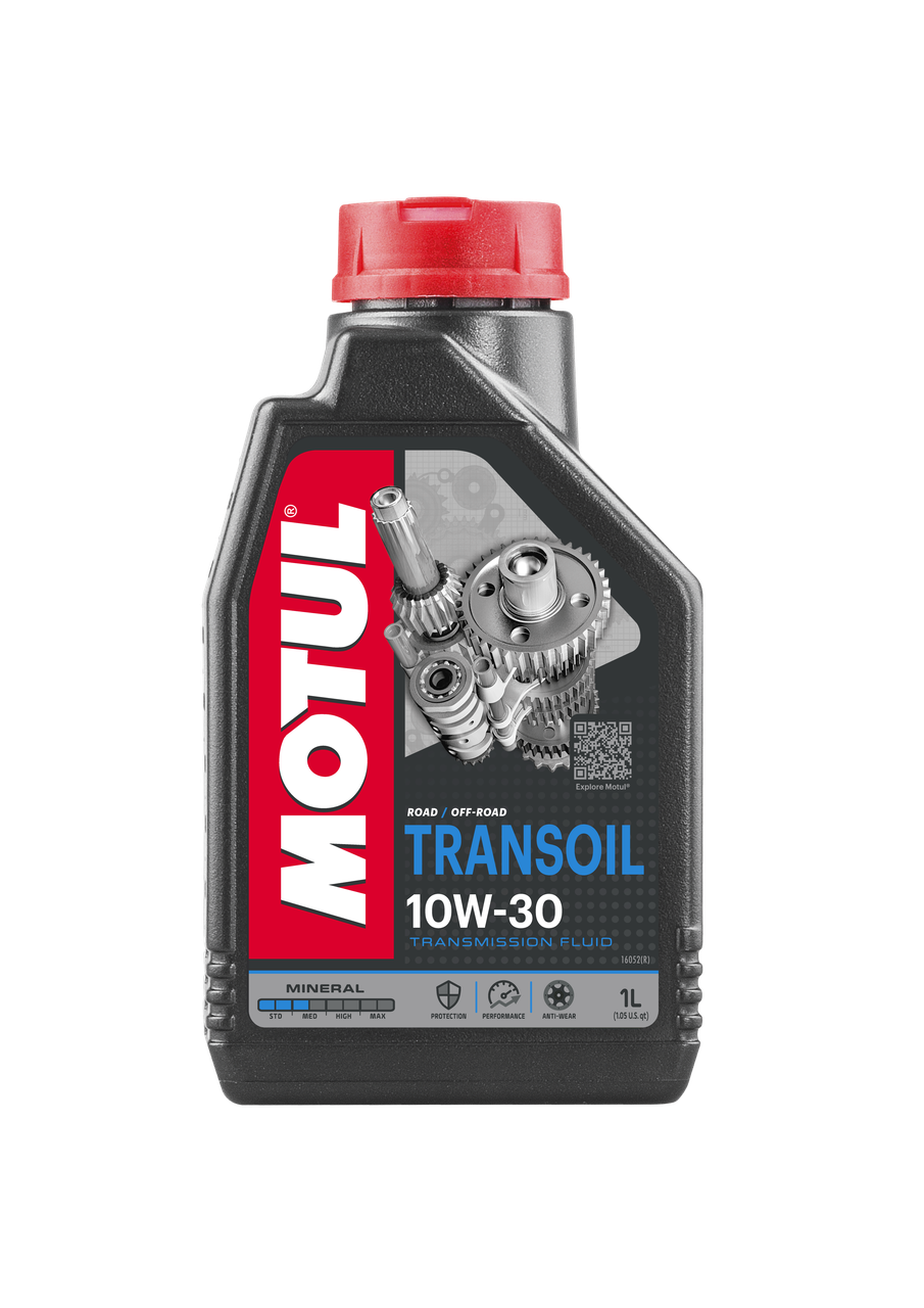 MOTUL 105894 Масло трансмиссионное минеральное для мотоциклов TRANSOIL 10W-30, 1L