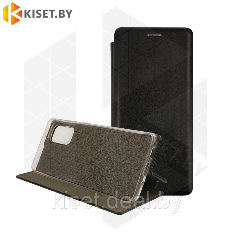 Чехол-книжка KST Book Case 3D с визитницей для Samsung Galaxy S20 Plus черный - фото 1 - id-p210205330
