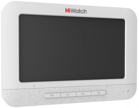 Видеодомофон Hikvision HiWatch DS-D100M серебристый - фото 1 - id-p203907731