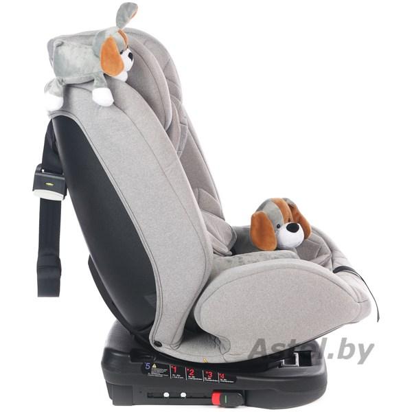 Автокресло Martin noir ProFit Deluxe Grey Isofix (поворот на 360) - фото 4 - id-p210212033