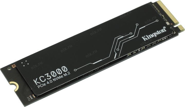 SSD 512 Gb M.2 2280 M Kingston KC3000 SKC3000S/512G - фото 1 - id-p210213871