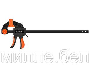 Струбцина пистолетная 350х60мм STARTUL PROFI (ST9026-35) (быстрозажимная, мягкие накладки)