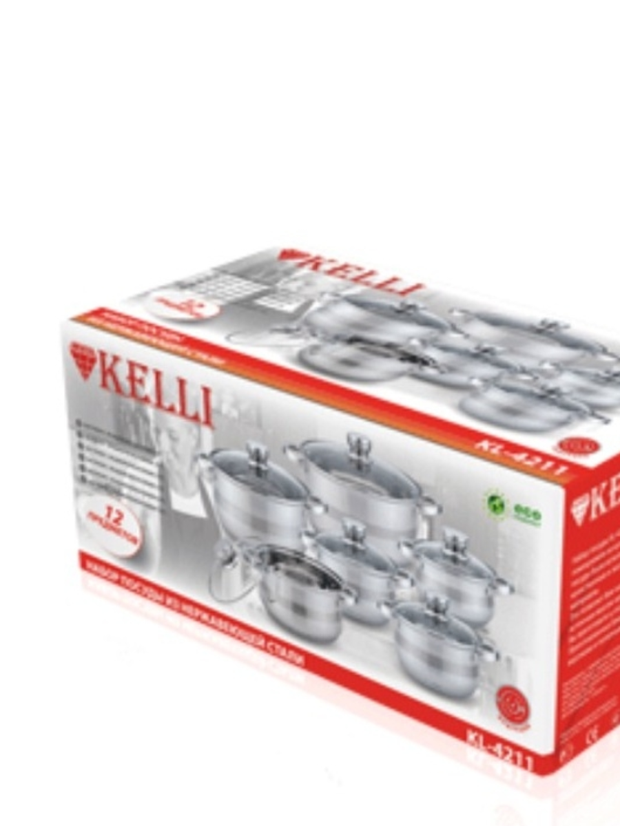 Набор посуды Kelli KL-4211 - фото 2 - id-p210221945