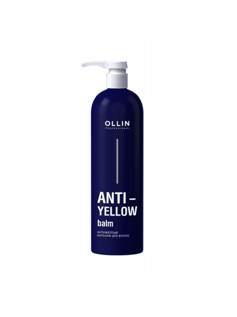 OLLIN Anti-Yellow Антижелтый бальзам для волос 500 - фото 1 - id-p210222167