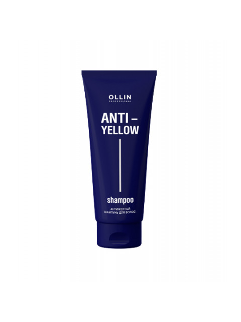 OLLIN Anti-Yellow Антижелтый шампунь для волос - фото 1 - id-p210222202
