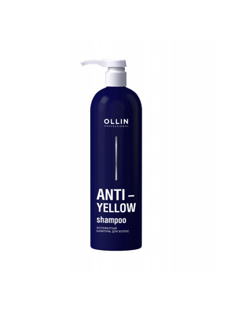 OLLIN Anti-Yellow Антижелтый шампунь для волос 500 - фото 1 - id-p210222258