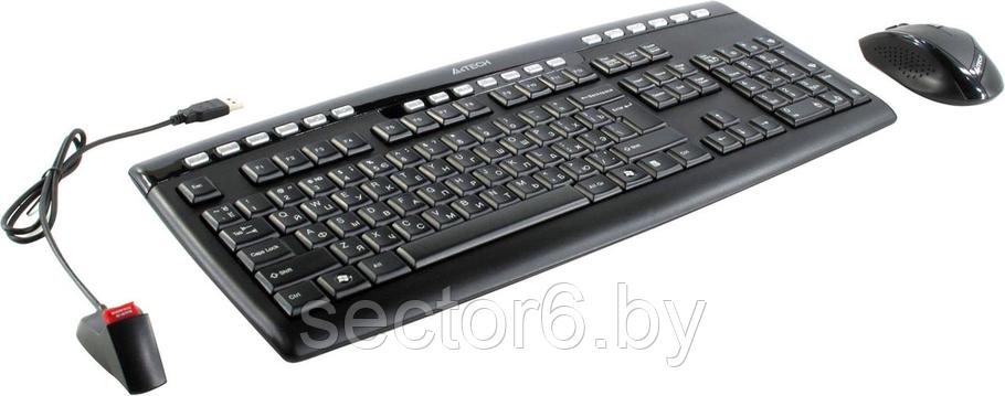 Мышь + клавиатура A4Tech 9200F, фото 2