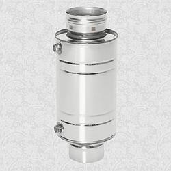 Титан 8 (Теплообменник) для бани (S 12 дм2), 430, 115/D115 (К) Теплов и сухов