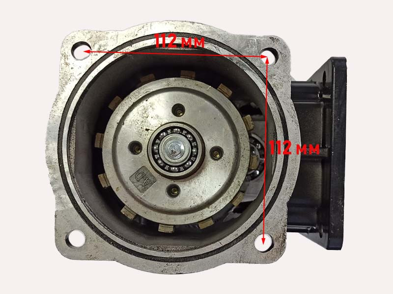 Коробка передач мотоблока 3+1 ST-1000F (6.5-8,5 лс) с плитой - фото 3 - id-p210223452