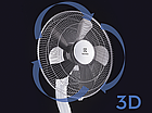 Вентилятор напольный Electrolux EFF - 1003D, фото 4
