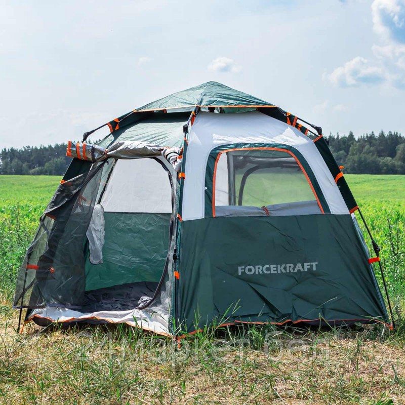 Палатка кемпинговая FORCEKRAFT FK-TENT-1 - фото 2 - id-p210186520