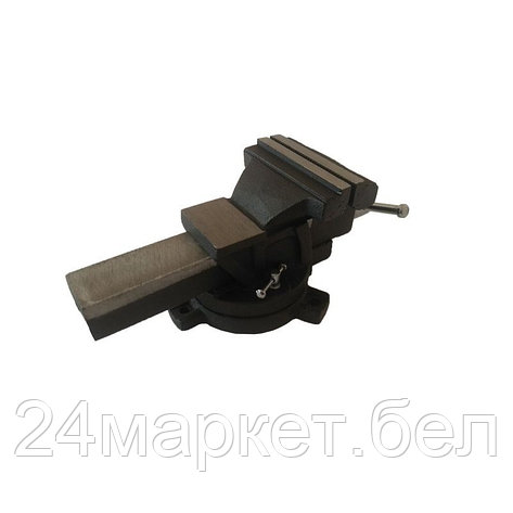Тиски стальные поворотные с наковальней 8"-200мм FORCEKRAFT FK-6540108, фото 2
