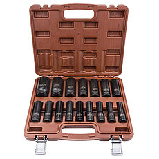Набор головок ударных глубоких 16пр.1/2''(6-гр.) FORSTIME FT-4167-5MPB, фото 2