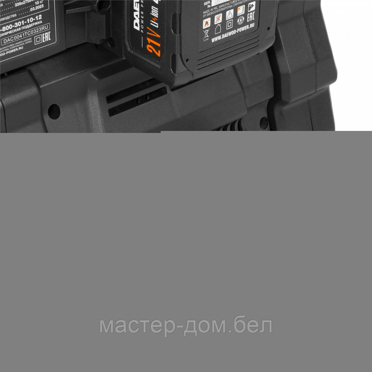 Компрессор аккумуляторный 21В / 220В DAEWOO DAC 90S Li - фото 7 - id-p209075567