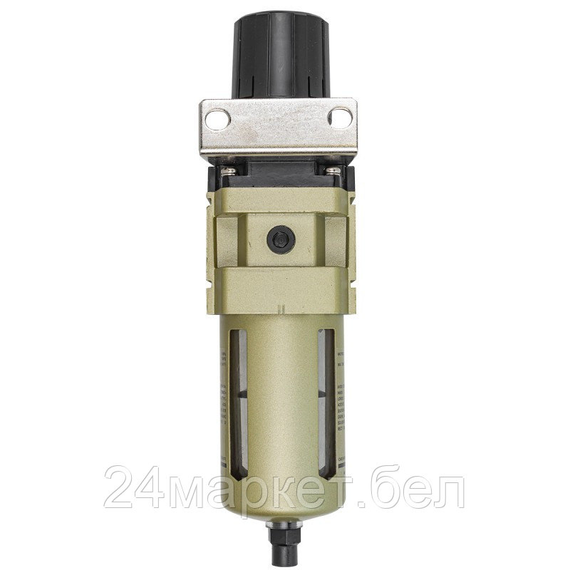 Фильтр-регулятор с индикатором давления для пневмосистем 3/8''(автоматич. слив,10Мк, 4000 л/мин, 0-10bar,раб. - фото 3 - id-p207260768