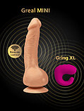 Реалистичный вибратор Gvibe Greal Mini из Bioskin 6 режимов вибрации, 18 см, фото 4