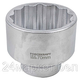 Головка 70мм 3/4" 12гр. FORCEKRAFT FK-56970