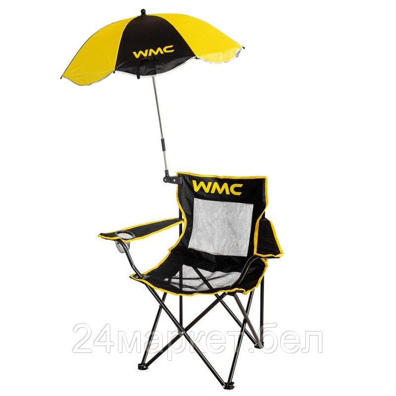 Кресло складное для кемпинга+зонтик WMC TOOLS WMC-YYY03-2