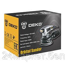 Эксцентриковая шлифмашина Deko DKG400-125, фото 3